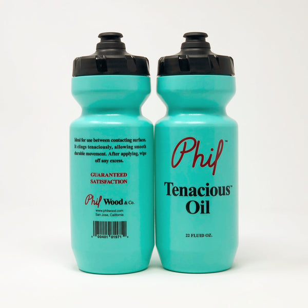 Phil Tenacious Oil Water Bottle Phil Wood and Company